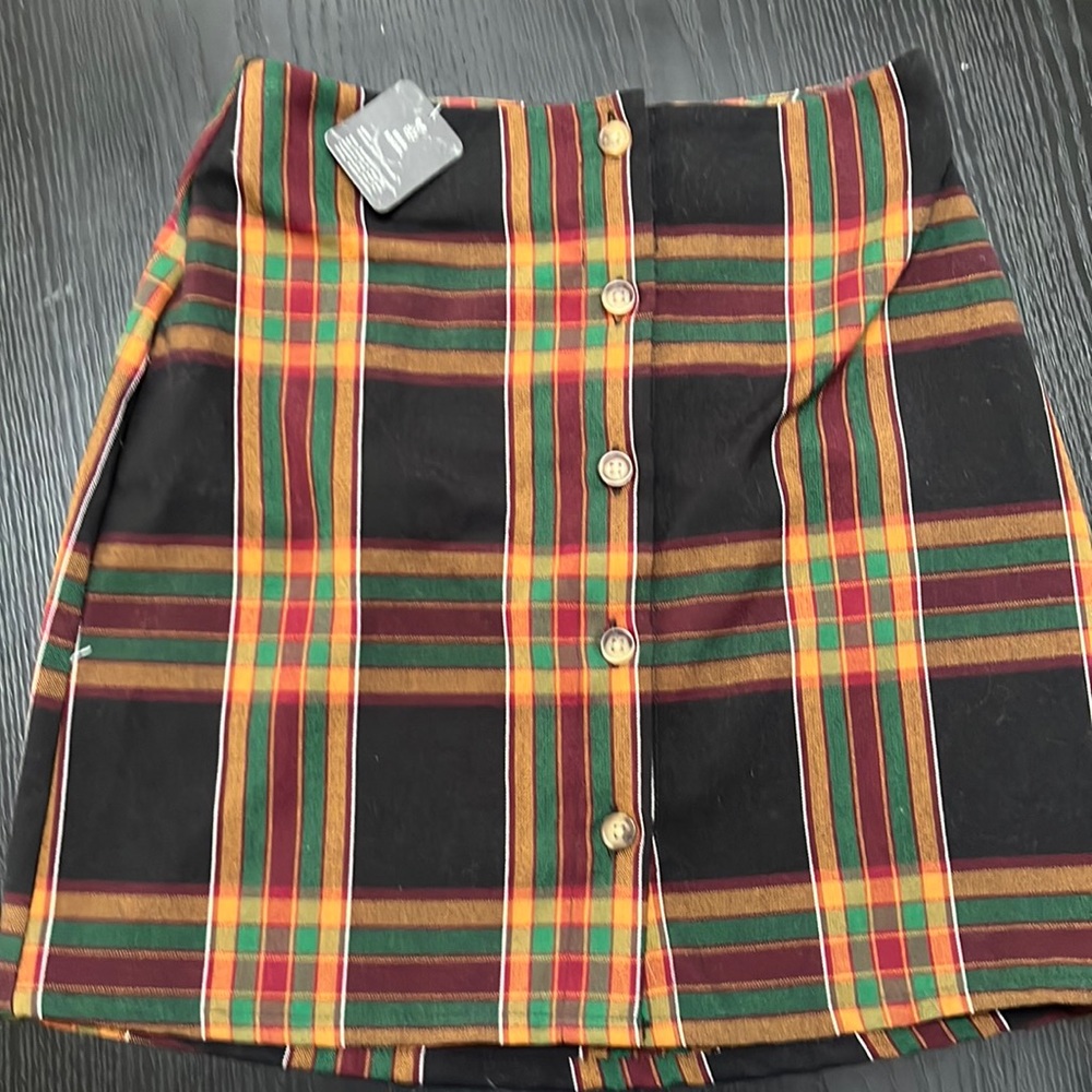Urban outfitters urban renewal button down skirt.